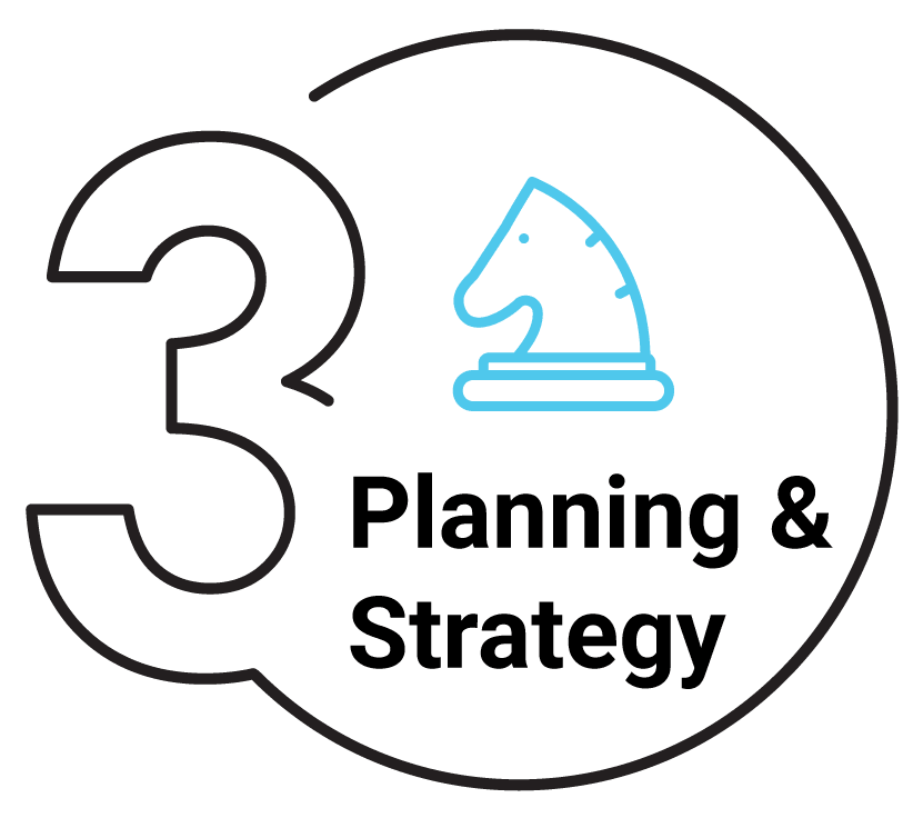 Step 3-Planning & Strategy icon